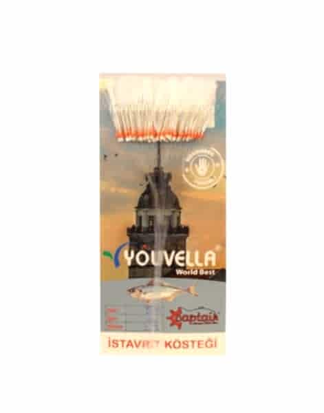 Çinekop Kösteği UV-GLOW Simli Youvella Kartonda 50 İğne 0.25mm Köstek