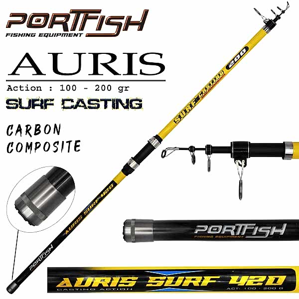 Portfish Auris Surf 420 cm  100-200 gr  Olta Kamışı