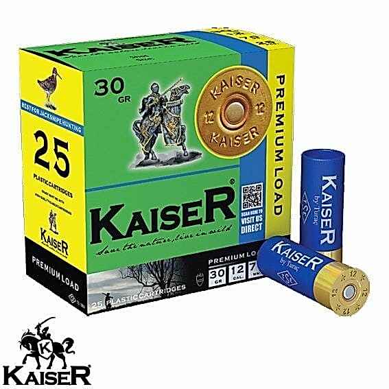 KAISER 12 Cal. 30 G. No: 8 Av Fişeği