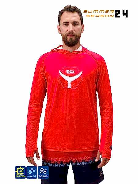 Fujin Pro Angler S24 Hooded Garnet