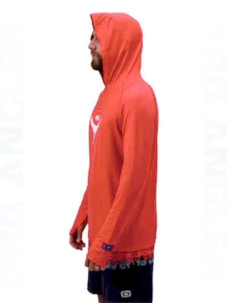 Fujin Pro Angler S24 Hooded Garnet