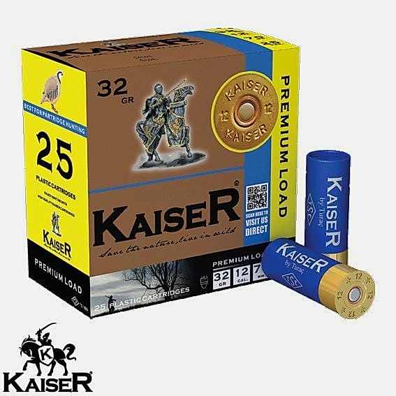 KAISER 12 Cal. 32 G. No: 3 Av Fişeği