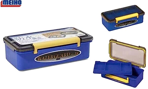 Meiho Water Guard 18 Su Geçirmez Malzeme Kutusu - Mavi