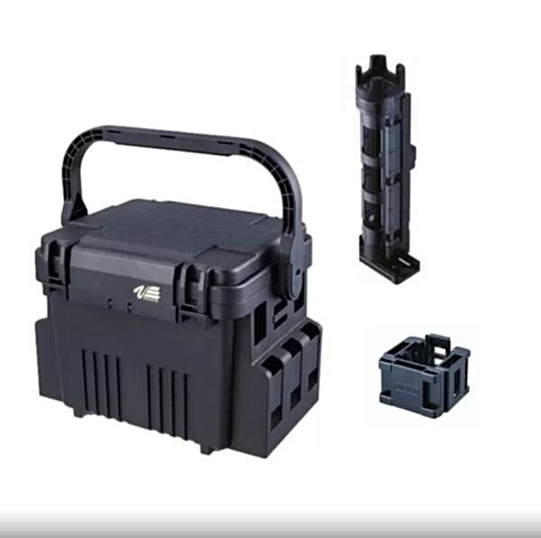 Meiho VS-7055N Combo Siyah (Takım Çantası Siyah + Rod Stand 250L Siyah + Multi Holder BM-25)