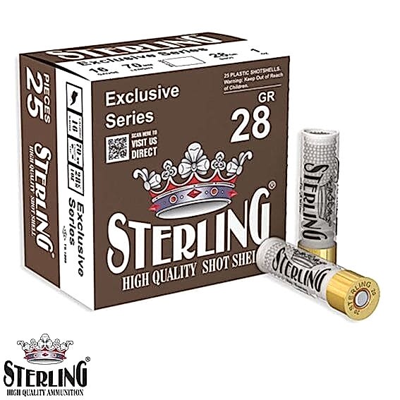 STERLING 16 Cal. 28 G. No: 3 Av Fişeği