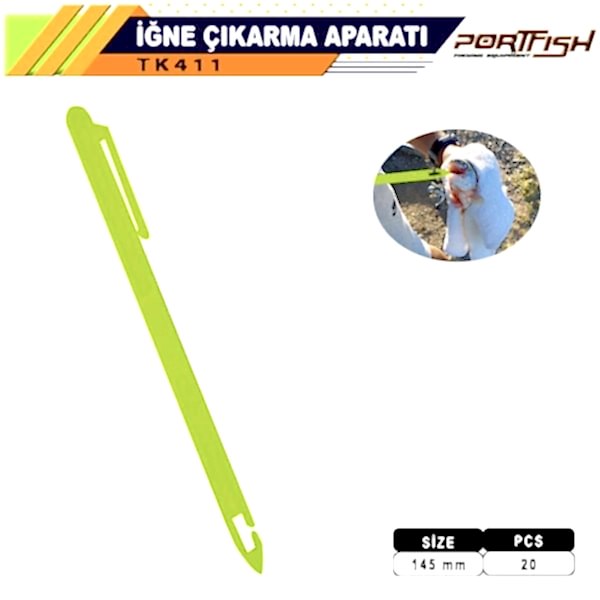 Portfish İğne Çıkarma Aparatı 100 Adetli