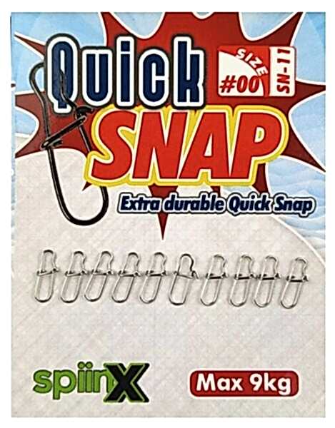 SPIINX QUICK SNAP KLIPS #000 NK 4KG 10P