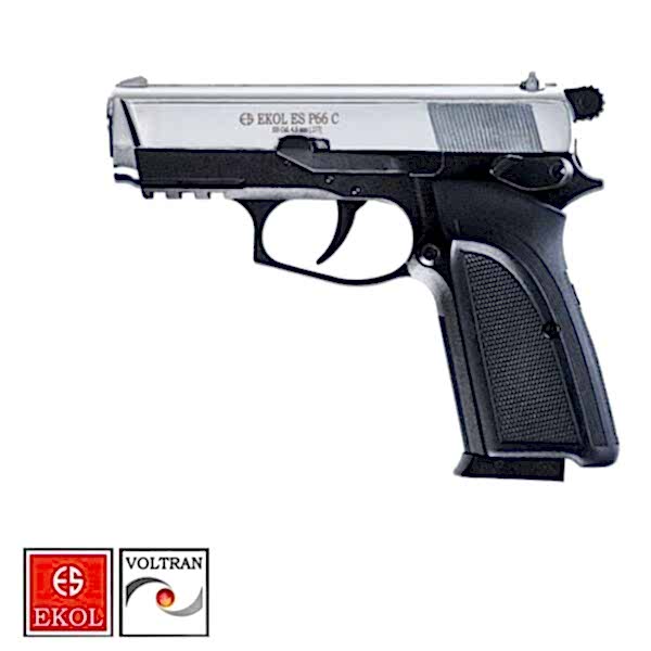 EKOL S P66 Compact Polimer P. Beyaz Havalı Tabanca