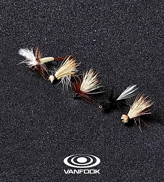 VANFOOK VTF-005 TENKARA FLY DRY 5P #18