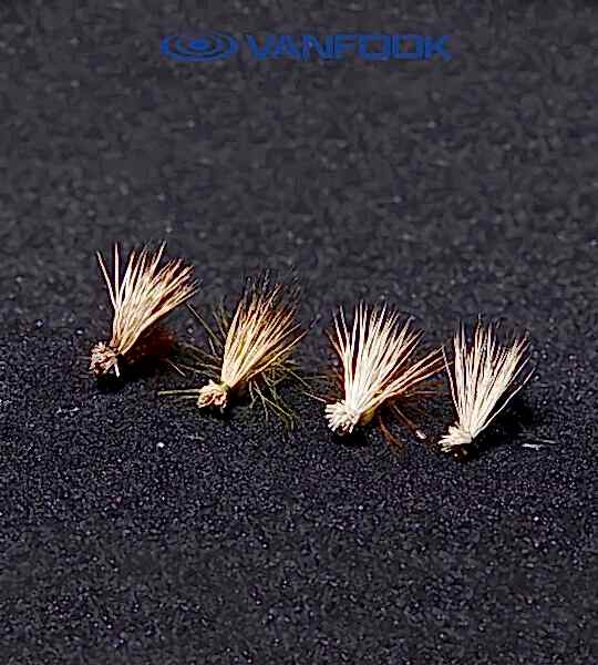 VANFOOK DF-1601 DRY FLY 3P #16