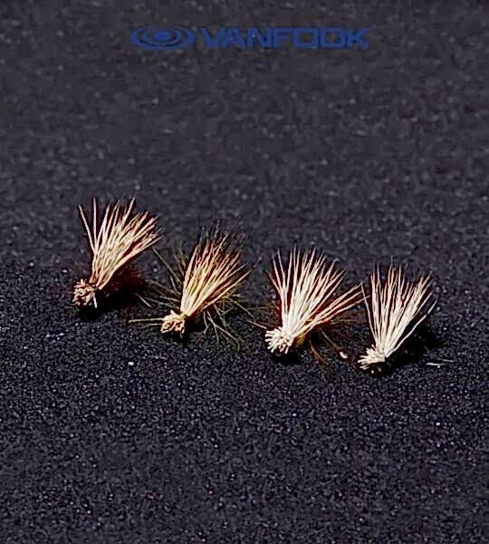 VANFOOK DF-1602 DRY FLY 3P #16