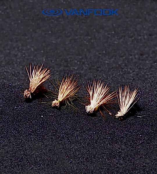 VANFOOK DF-1604 DRY FLY 3P #16